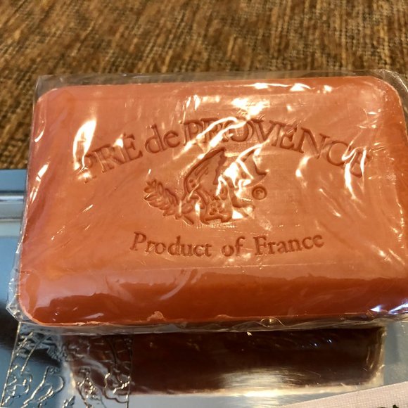 Pre de Provence Pomegranate and Milk Soap Bar 250g 8.8oz ea & Tray Lot 2 NEW NWT - Picture 13 of 13
